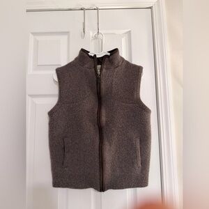 L.L. Bean Brown Wool Vest